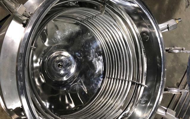 Stainless Coil in Tank