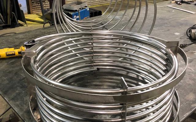 stainless steel coil for tank