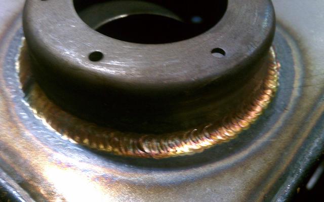 tig weld on hydralic tanks