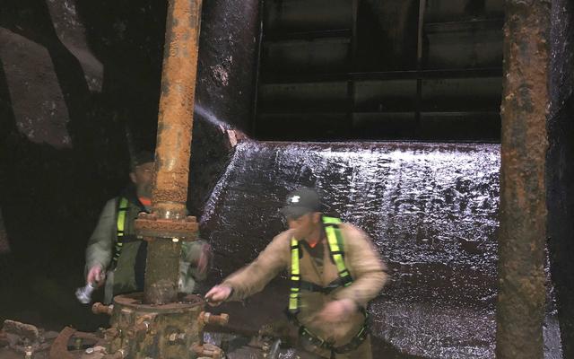 City Dam Turbine Work